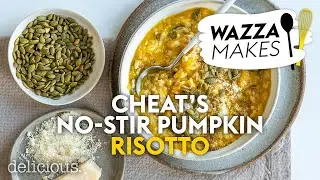 Cheat's Easy No Stir Pumpkin Risotto Recipe | delicious. Australia
