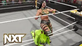 WWE 2K23 NXT TRINITY VS BLAIR DAVENPORT