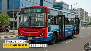 Pallavan bus Evolution 1972-2026 The bus that built Madras (Chennai)