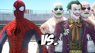 Spiderman vs Joker - Epic Superheroes Battle | Death Fight
