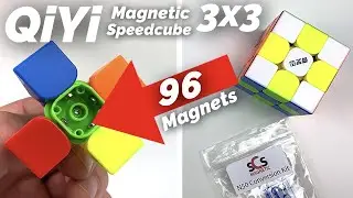 Добавление 96 магнитов в новые QiYi Magnetic SpeedCubes