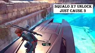 Squalo x7 unlock The fastest boat in the game Just Cause 3