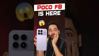 POCO F8 First Look⚡ The MONSTER Is Here🔥 #shorts