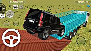 Black Scorpio Ghar Tak Delivery 😍 | Indian Vehicle Simulator 3D Gameplay