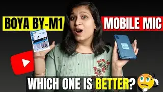 Boya BY-M1 Vs Mobile inbuilt Mic Voice recording comparison | Boya by m1 mic audio test