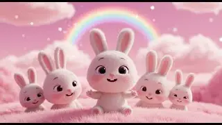 Fluffy Bunny Magic! 🌈 | Rhythm Skills | Pink Dream Dance Party