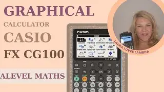 001 Casio (NEW!) Graphical Calculator fx CG 100 for Alevel maths - INITIAL THOUGHTS AND COMPARISONS