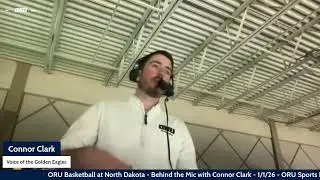 ORU Basketball at North Dakota Radio Broadcast | #GoldenStandard