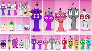 Incredibox Numberblocks  2, 3 | Compilation Incredibox #sprunki#numberblocks #incredibox