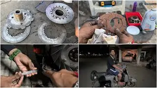 Bajaj Scooter volume 2 | How To Change Clutch Plate | How To Start Bajaj Scooter | New Kick Install