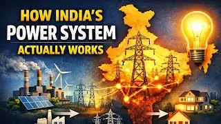How does electricity actually reach your home in India?