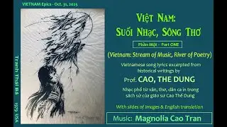 Vietnam: Suối Nhạc, S&ocirc;ng Thơ/Stream of Music, River of Poetry # 1,Cao The Dung, Magnolia C. T. Epics