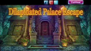 G4K Dilapidated Palace Escape Game walkthrough. .