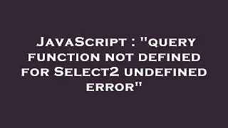 JavaScript : 