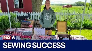 Wisconsin teen's business may sew up $10,000 | FOX6 News Milwaukee