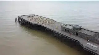 Hastings Pier from above 2021