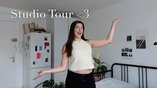ROOM TOUR : mon studio de 24m2 :)