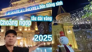 Xuất hiện lâu đài vàng tại Sài Gòn. Đón Giáng sinh  2025 