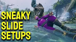 All Moves into Slide | Tekken 8 Law #tekken8law #Season 2