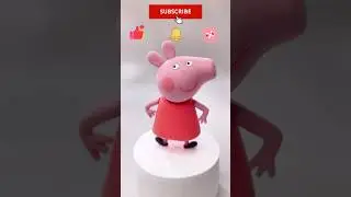 how to make peppa pig doll with fondant or air foam clay art tutorial ペッパピッグ 피파 돼지
