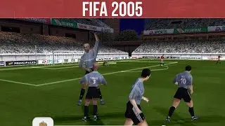 Fifa 2005 Gameplay - RetroArch 1.7.7 - Beetle PSX HW (PGXP) | Ps1 Emulator