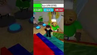 [NEW!] 📝 BALDI BARRY'S PRISON RUN! 🔓 Roblox Obby Adventure #roblox #escapeobby #obby #shorts