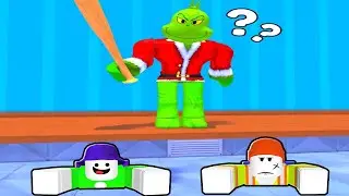 МЫ ИХ ЗАПЕРЛИ! 😈 Троллинг в Roblox Grinch Obby!