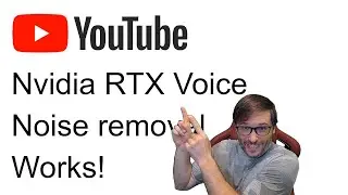 ★ Nvidia RTX Voice - Free background noise removal works on GTX cards, too!