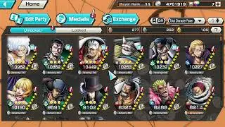 GEAR 5 V2 OPBR ACOUNT GIVEAWAY!! ONEPIECE BOUNTY RUSH ACCOUNTS