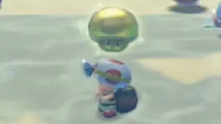 Captain Toad: Treasure Track - Stage 12 - Hidden Gold Mushroom Location