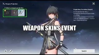 Weapon projections (skins) event | Wuthering Waves