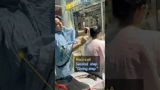 Full process haircut by Sk #haircut #hair #hairstyle ￼