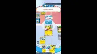 Pokemon TCG Pocket PVP Pikachu ex deck part 3