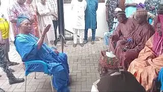 HAUSA OF OYO STATE VISIT NEW OLUBADAN OBA SENATOR RASHEED ADEWOLU LADOJA 