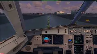 FSX A318 AIR FRANCE STARTUP,TAXI AND TAKEOFF