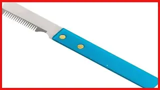 Master Grooming Tools Stripping Knives &mdash; Non-Slip Tools for Grooming Dogs - Medium, 6&frac34;