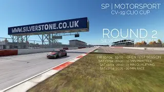 Sam Pearce Motorsport CV-19 Clio Cup - Round 2 - Silvestone national