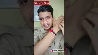 Tattoos? Police बनना है फिर ये tattoo नहीं चलेगा😰// Tattoos policy for police job