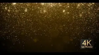 Particles Gold Background | Motion Graphics - Videohive template