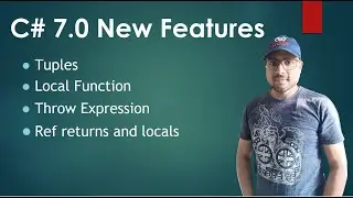 C# 7 new features: Tuple, Local Function, Ref returns and throw expression body