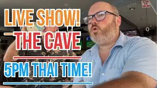 LIVE From THE CAVE before MEETUP THE OWL 10th OCT 2025 5pm PattayaOwl