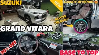  2026 SUZUKI GRAND VITARA MODIFICATION ✅ SIGMA TO ALPHA || BASE TO WITH GENUINE SUZUKI ITEMS 