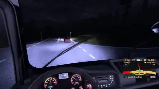 Euro Truck Simulator 2 - Real Environment Dimension - Rain [1080p]