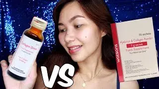 (1 MONTH AFTER) WATSONS COLLAGEN DRINK VS COLLAGEN POWDER
