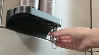 velv&eacute; by Guest & Co.: Secure Wall-Mounted Bottle Holder for Hotels
