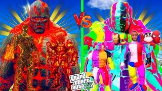 Franklin upgrade the STRONGEST HULK GOLD TITAN ever in GTA 5