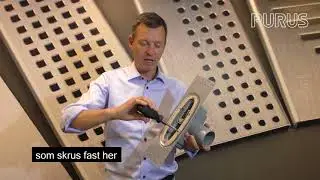St&aring;lkontroll - Purus Line sluk med klemring av st&aring;l