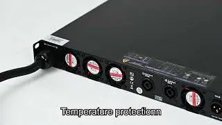 Amplificador de potencia digital de trabajo estable de 2 canales y 2 ohmios.