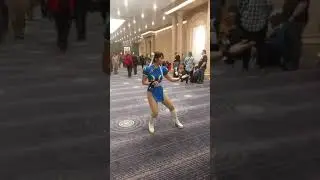 Chun lee at Acen 2017 anime convention
