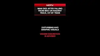 UP Man Falls From Bike While Crossing Railway Track, Dies As Train Hits Him